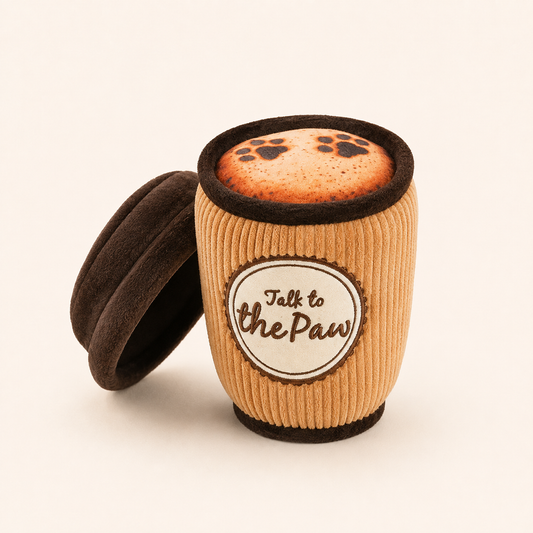 Puppuccino Plush Dog Toy